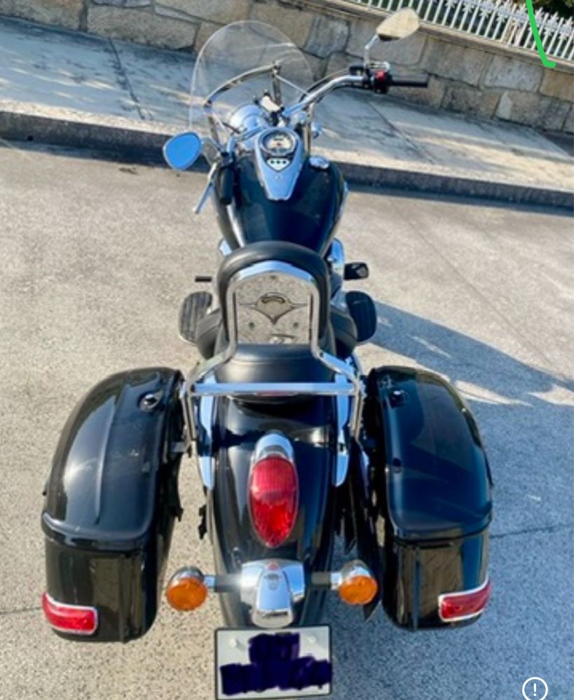 Kawasaki VN 900 Classic | 2011 | 35 000 km | Malas rigidas| Ex. Estado