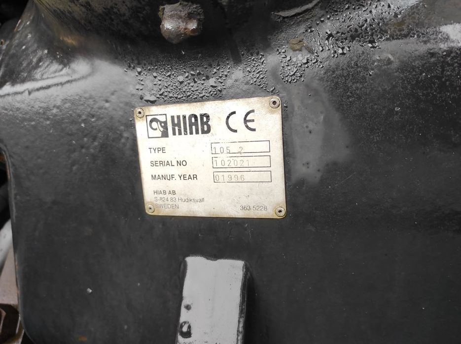 Man 18 262 HDS hiab 105 sterowanie radiowe pilot zamiana