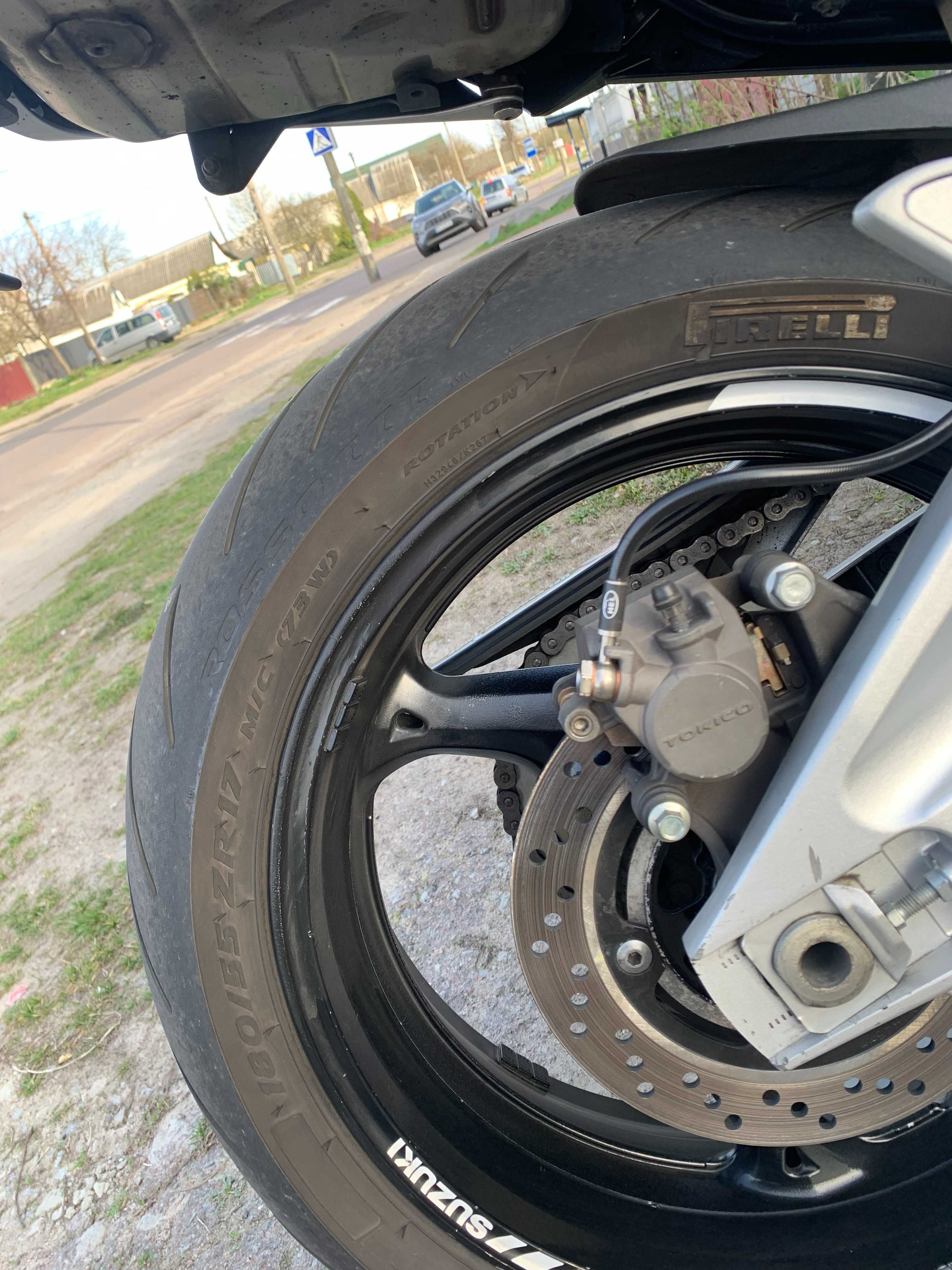 Задній диск мотоцикла Suzuki GSR600, GSR400 з дефектом