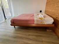 Base em folha de Faia de cama de casal