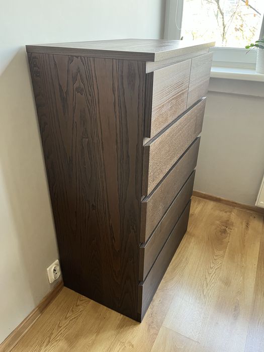 IKEA MALM komoda 6 szuflad 80x123 cm