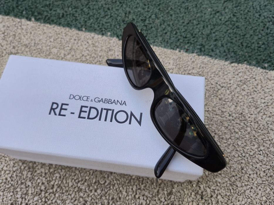 Вузькі жіночі чорні  стильні окуляри DG 4442 від  D&G! Re-edition!