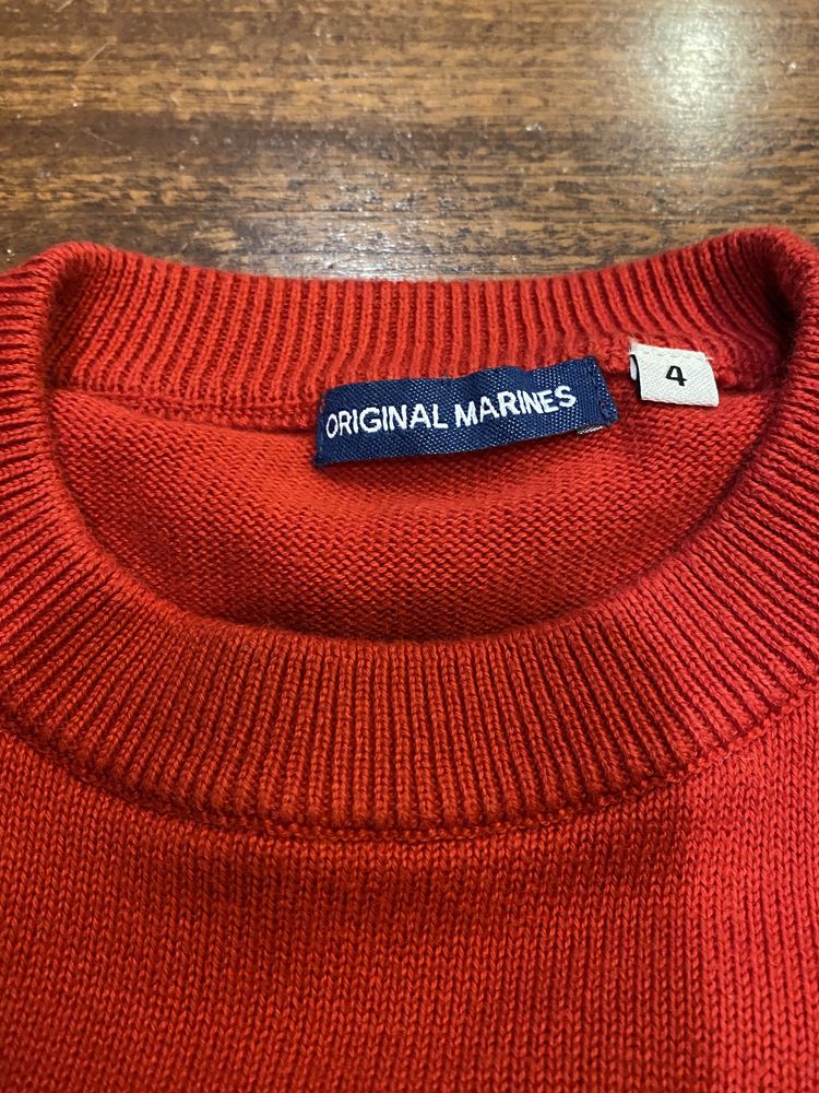 -70% Sweter Original Marines - 4 lata 104 sprawdź wymiary - sweterek