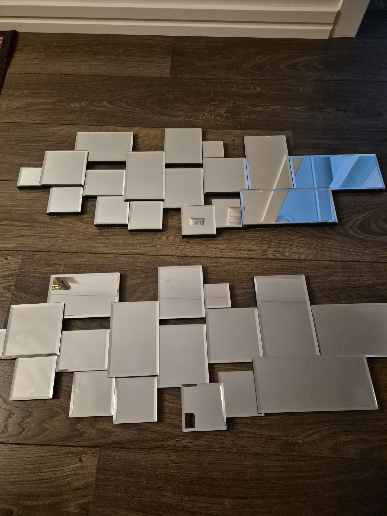 Dois espelhos tetris