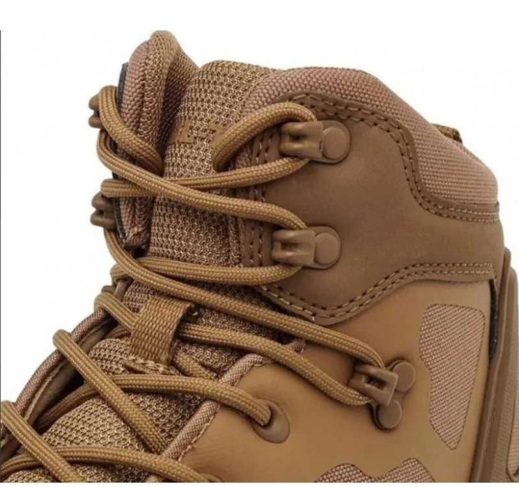 Тактичні черевики Chimera Mid Mil-tec,койот і чорні