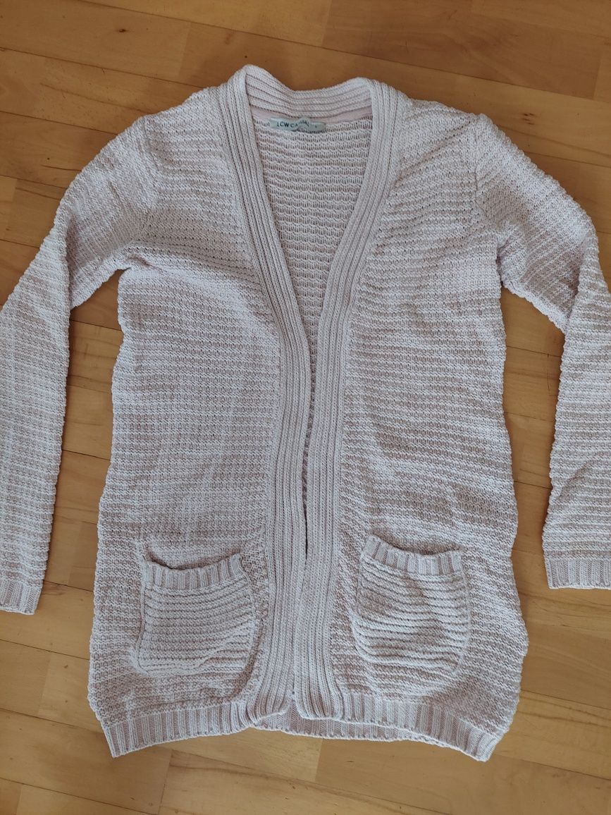 Sweter damski lcw casual jasnoróżowy S