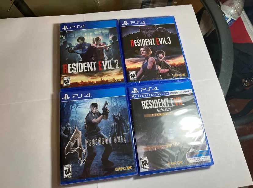 Колекція ігор для PS4 — 21 диск (нові та вживані)