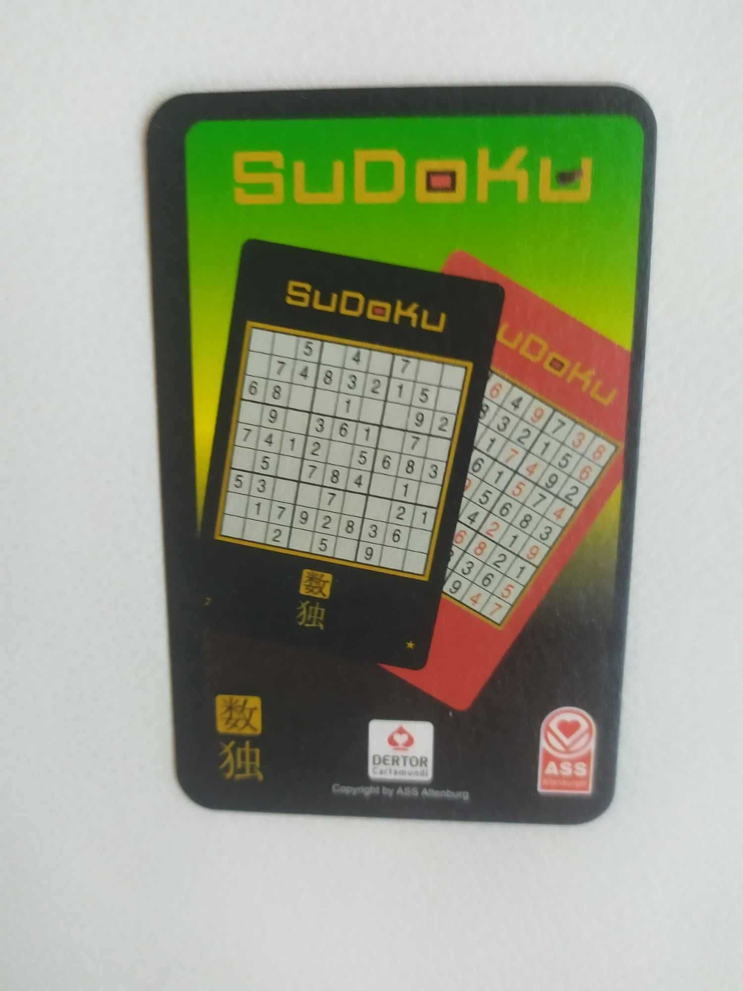 sudoku na kartach do gry