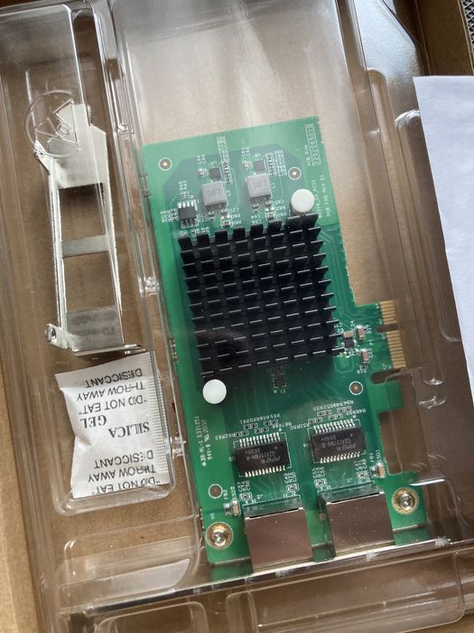 Ethernet Converged Network Adapter CNA/NIC 82576-GE-2T-X1 1.25G NIC