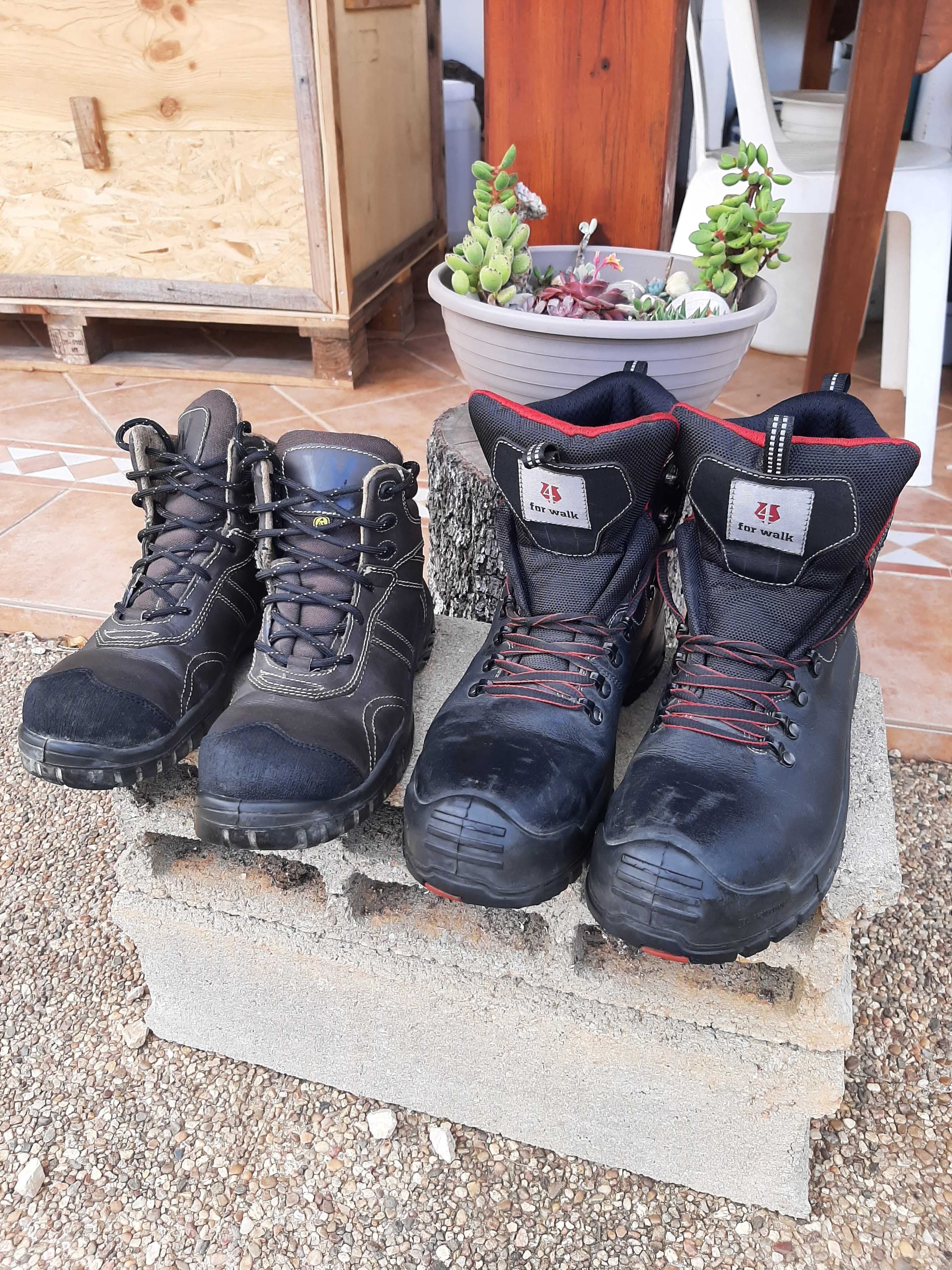 Botas de Trabalho - Biqueira de Aço