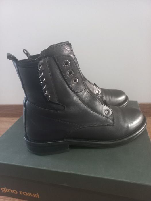 Botki skórzane r.38