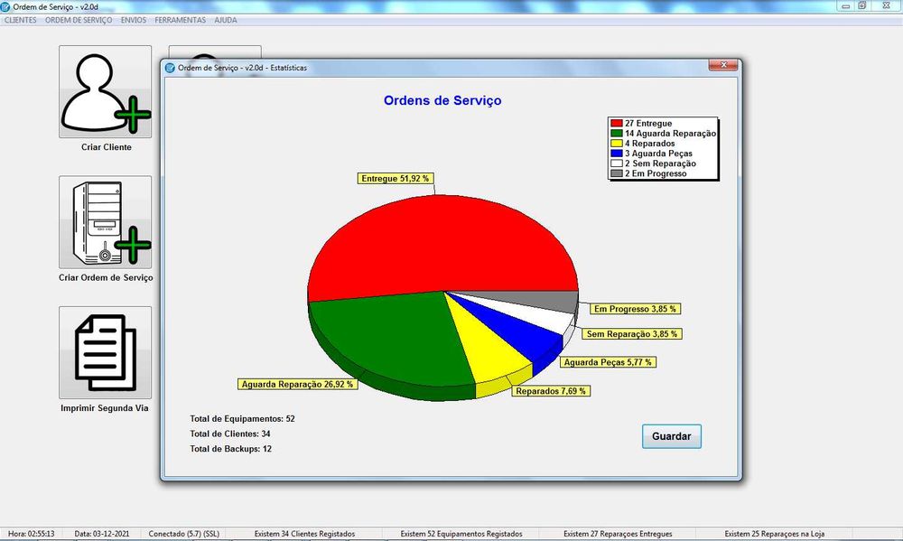Programa para Ordens de Serviço