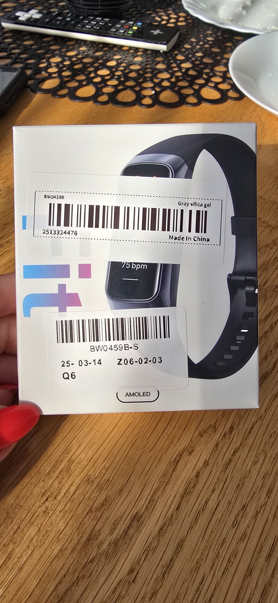 Zegarek opaska smart band