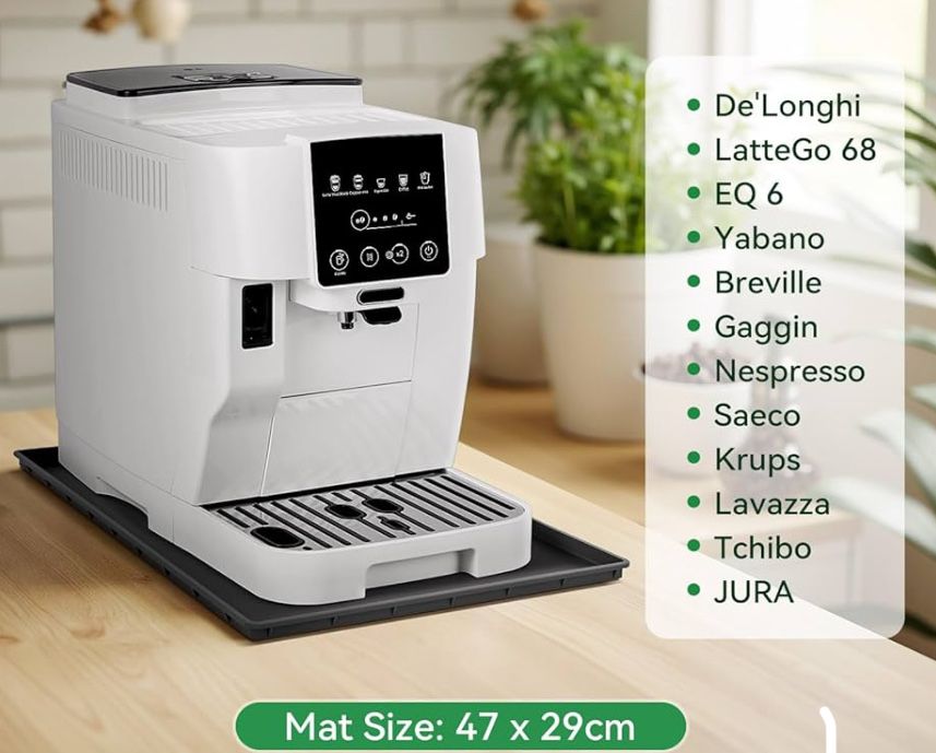 Mata silikonowa do ekspresów do kawy DeLonghi Saeco Jura Philips Krups
