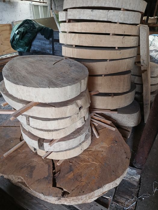 Plastryi Dębowe Różne Wymiary Długosci  i Grubości