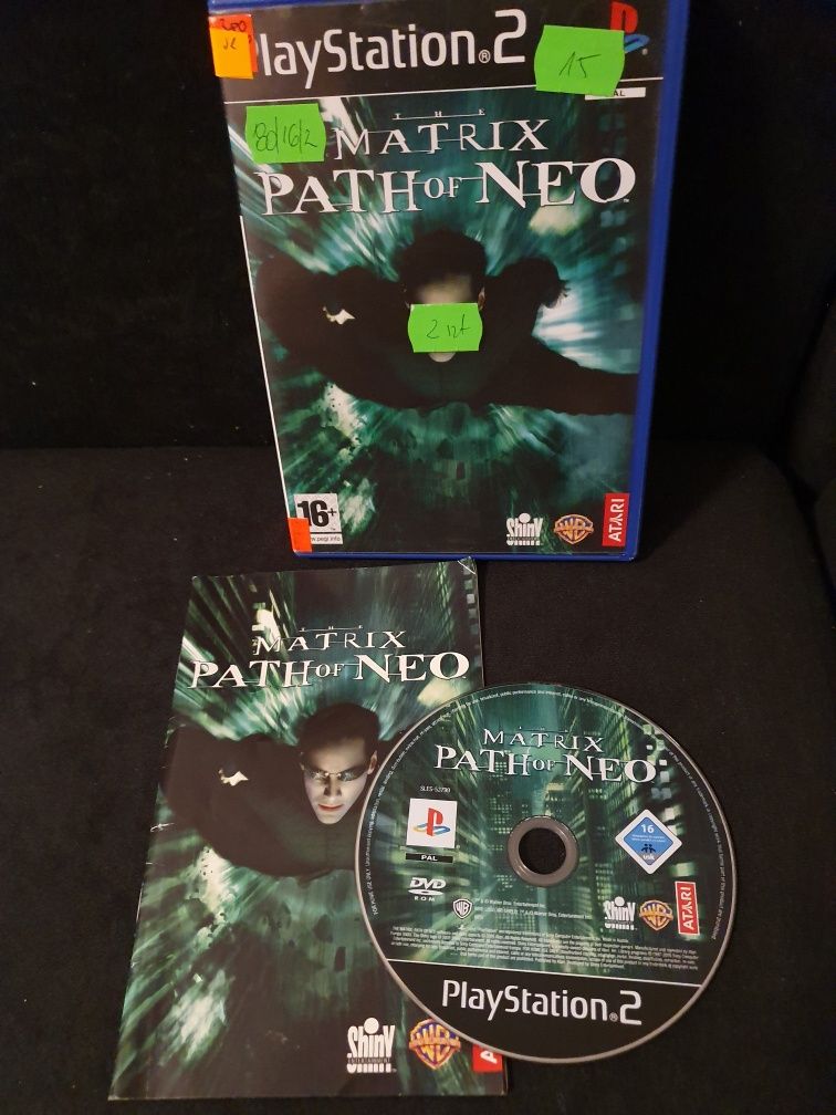 Gra gry ps2 playstation 2 The Matrix Path of Neo unikat od kolekcjoner