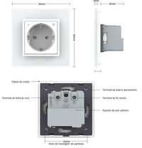 LIVOLO Zigbee Tomada Interruptor Gateway