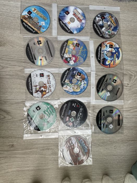 Jogos e case para jogos PS1 e PS2