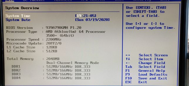 PC AMD Athlon 64 3500+