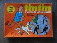 Antigo Jogo Tintin e a volta ao mundo - Círculo de Leitores