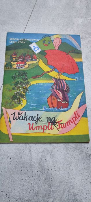 Wakacje na Umpli Tumpli książka dla dzieci vintage