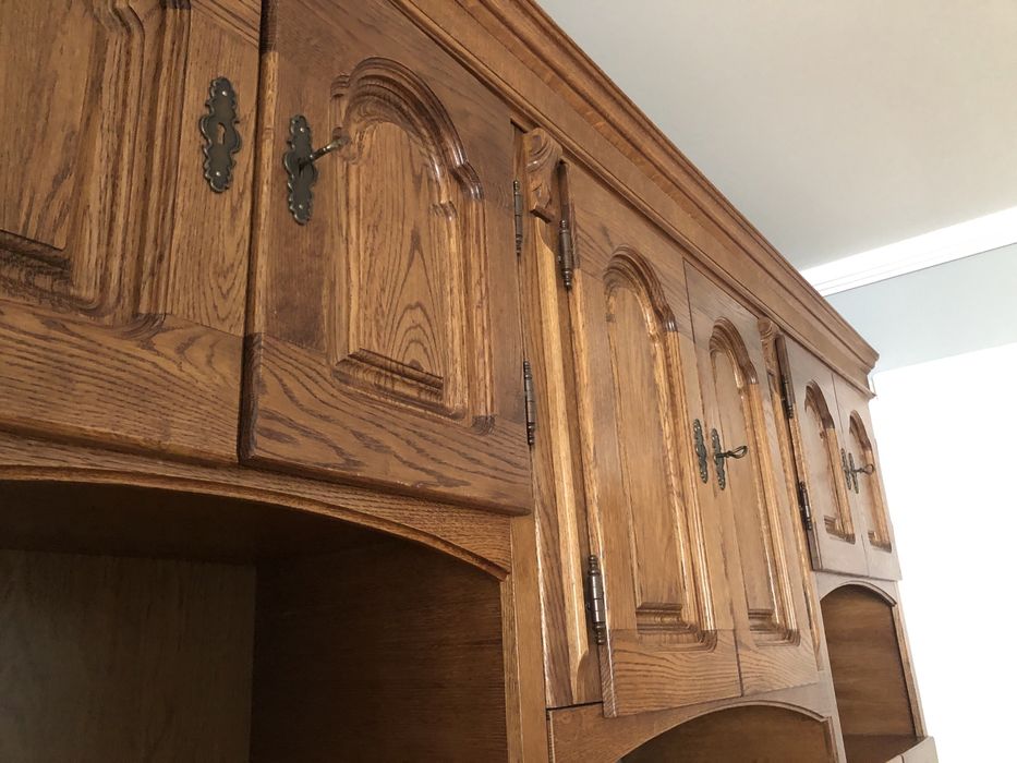 Дубова Стінка Шафа Меблі для Вітальні