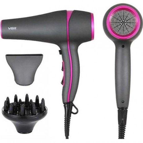 Фен для волос с диффузором VGR Hair Dryer V-402