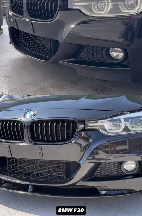 Губа f30 f31 m-paket bmw F30 F31 M Paket накладка на передній бампер