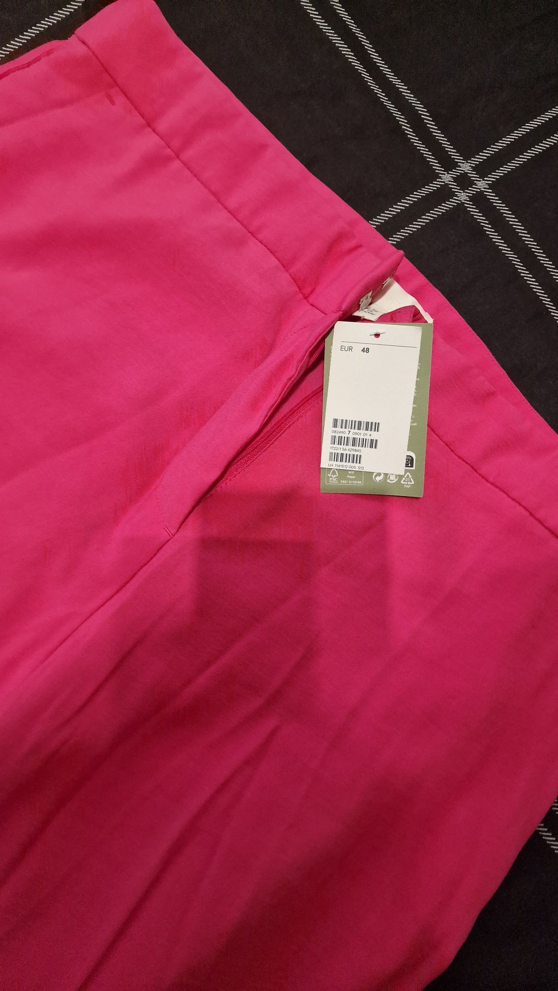 Eleganckie garniturowe spodnie h&m roz 48