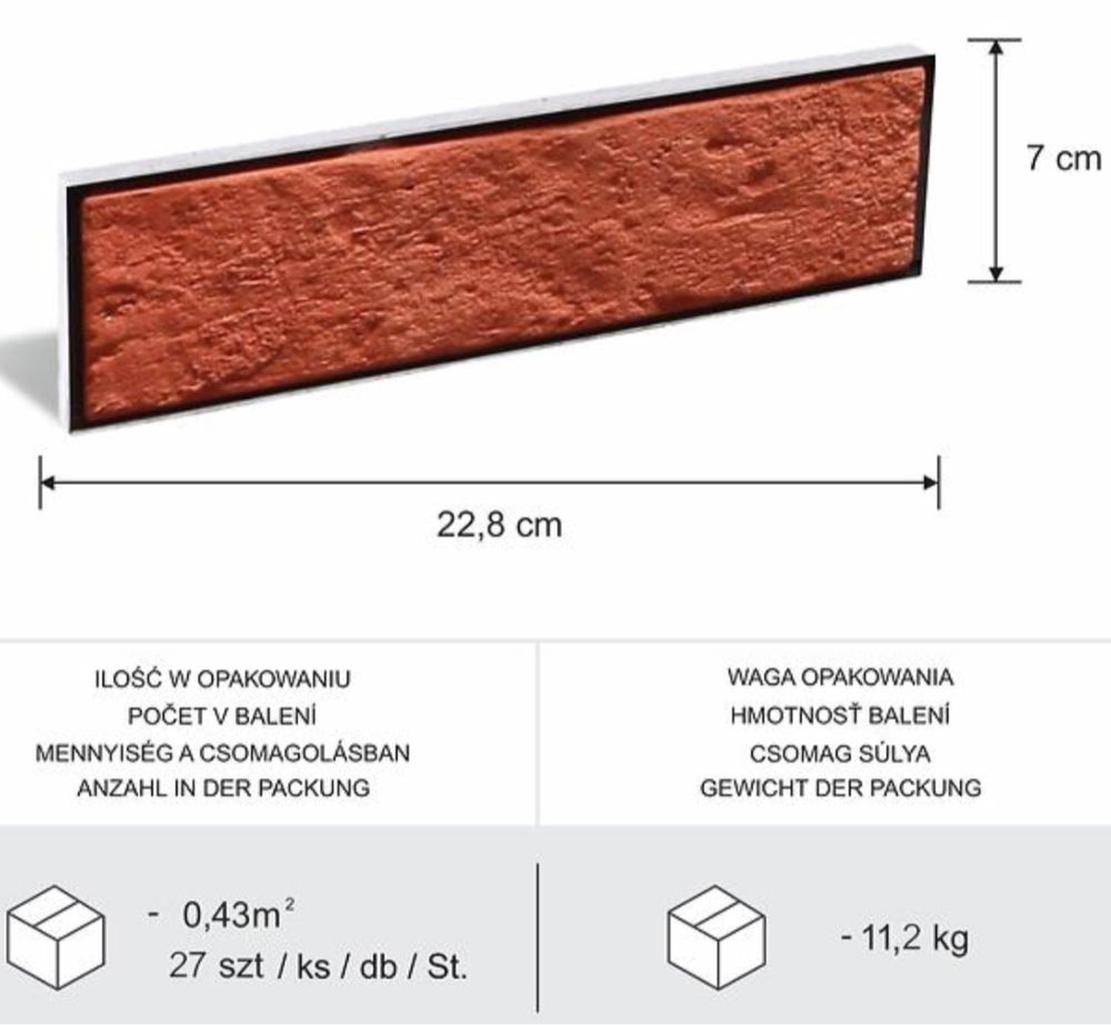 Kamień betonowy DAINO 1