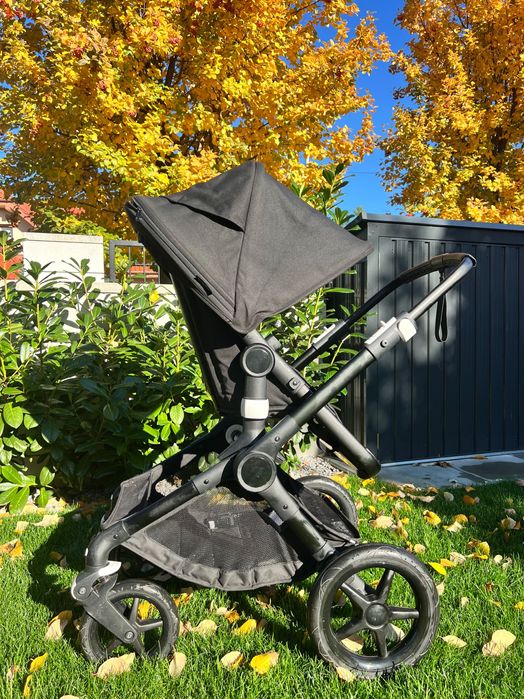 Wozek bugaboo fox 3 gondola spacerówka all black