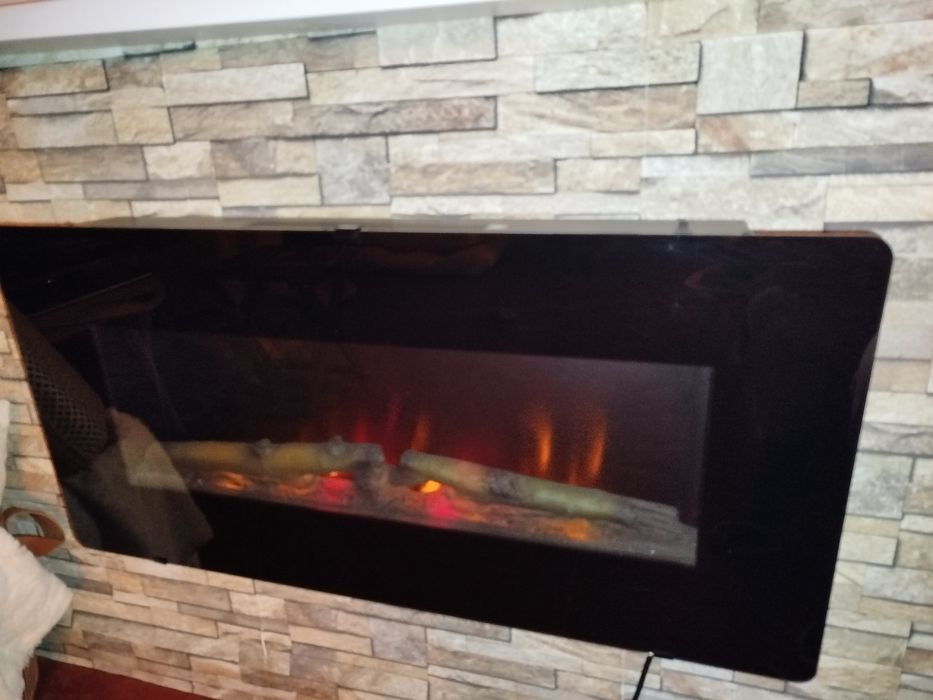 Lareira elétrica 2000wts como nova