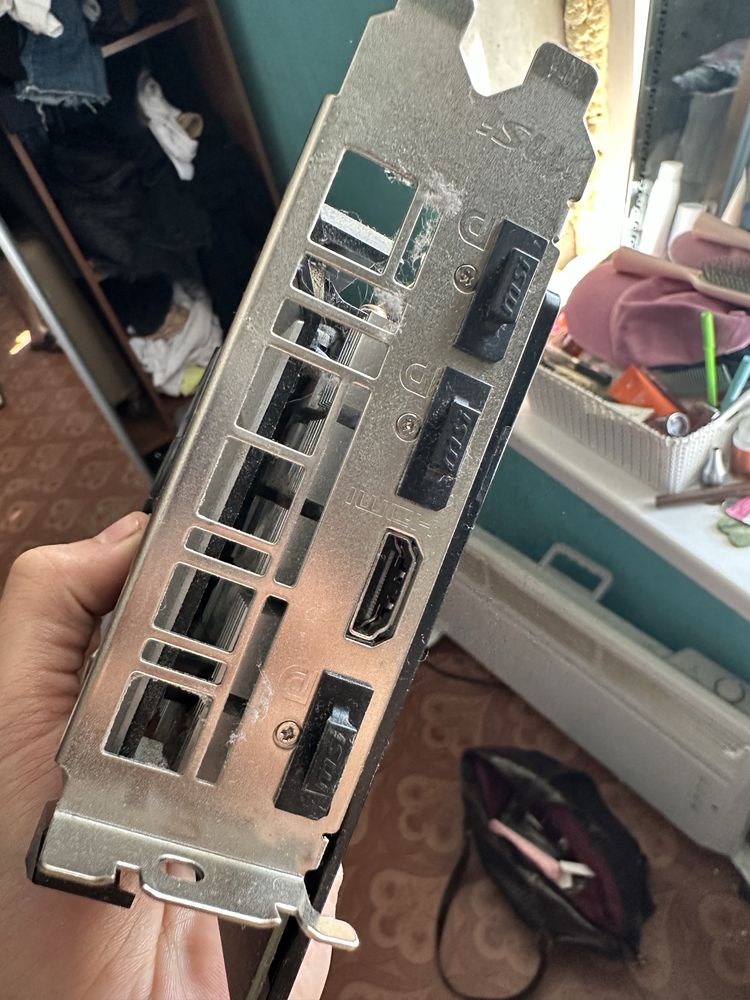 Відеокарта MSI gtx 1660 ventus 6 gb