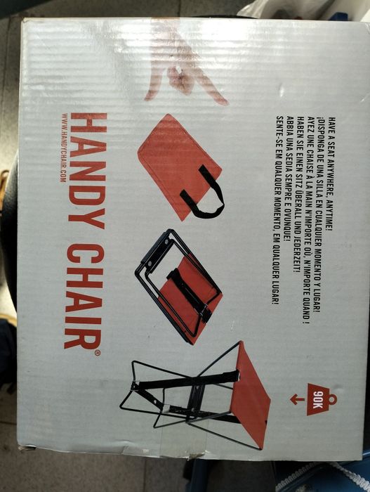 Banco dobrável e super portátil