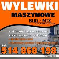 Wylewki maszynowe mixokretem BUD-MIX Sławomir Wołek
