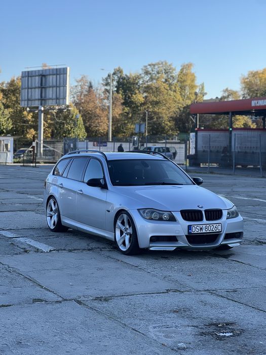 BMW e91 320d M47 keyless maxhaust m-pakiet 18” zamiana