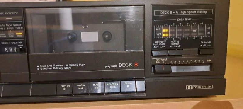 Leitor Cassetes Technics Hi-fi RS-T11