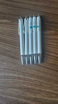 długopis biały z logo
