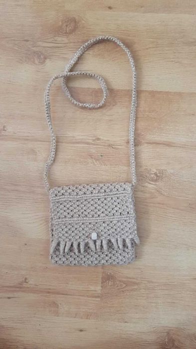 Torebka ze Sznurka Jutowego