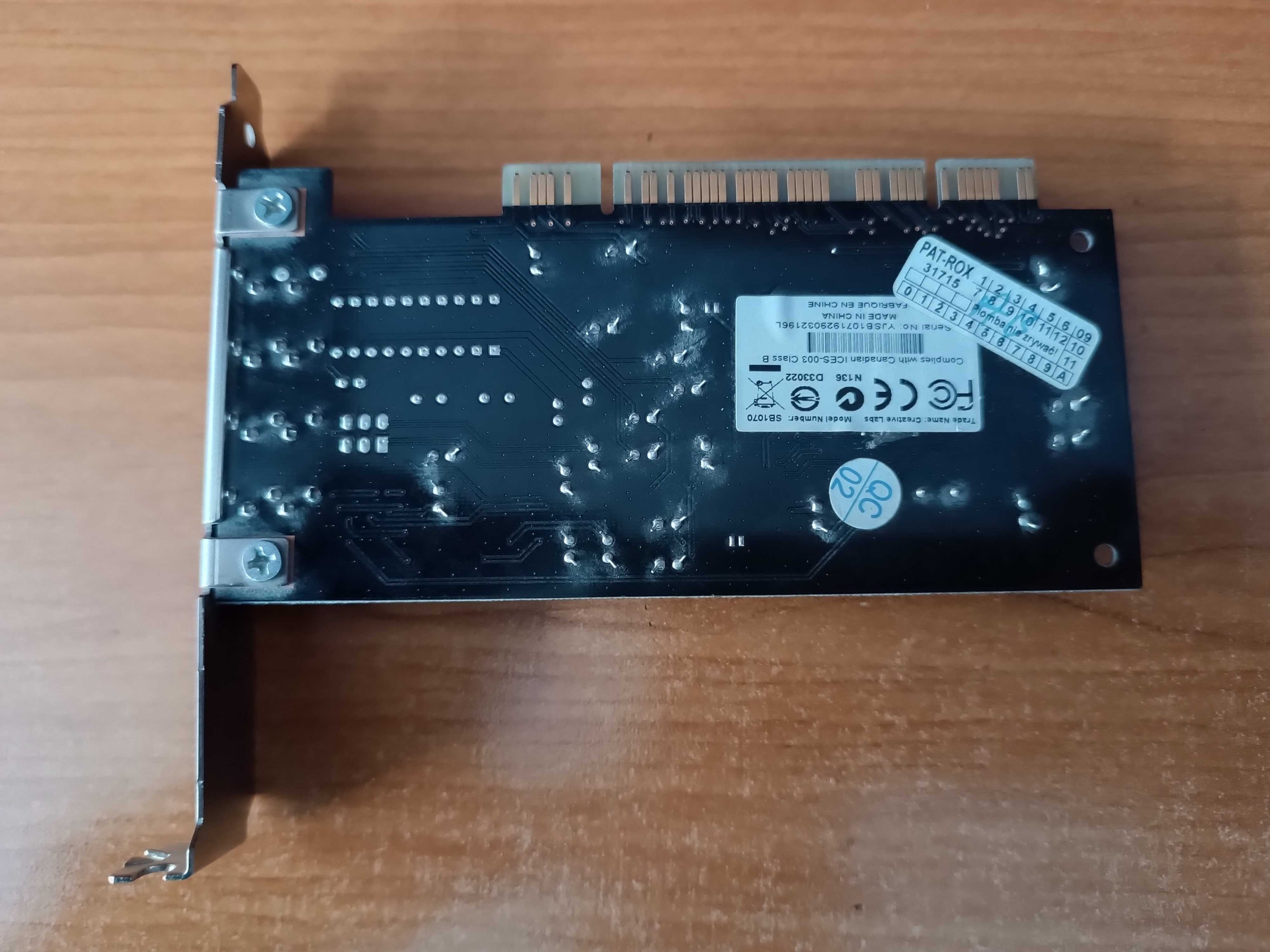 Karta dźwiękowa Sound Blaster 5.1 SB1070