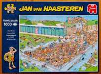 Puzzle Jumbo 1000 Jan van Haasteren Pool Pile-up