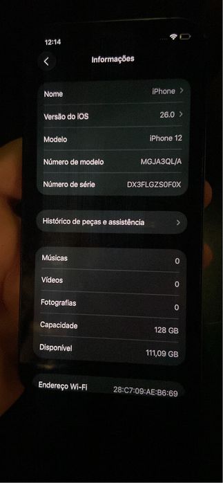Iphone 12 como novo