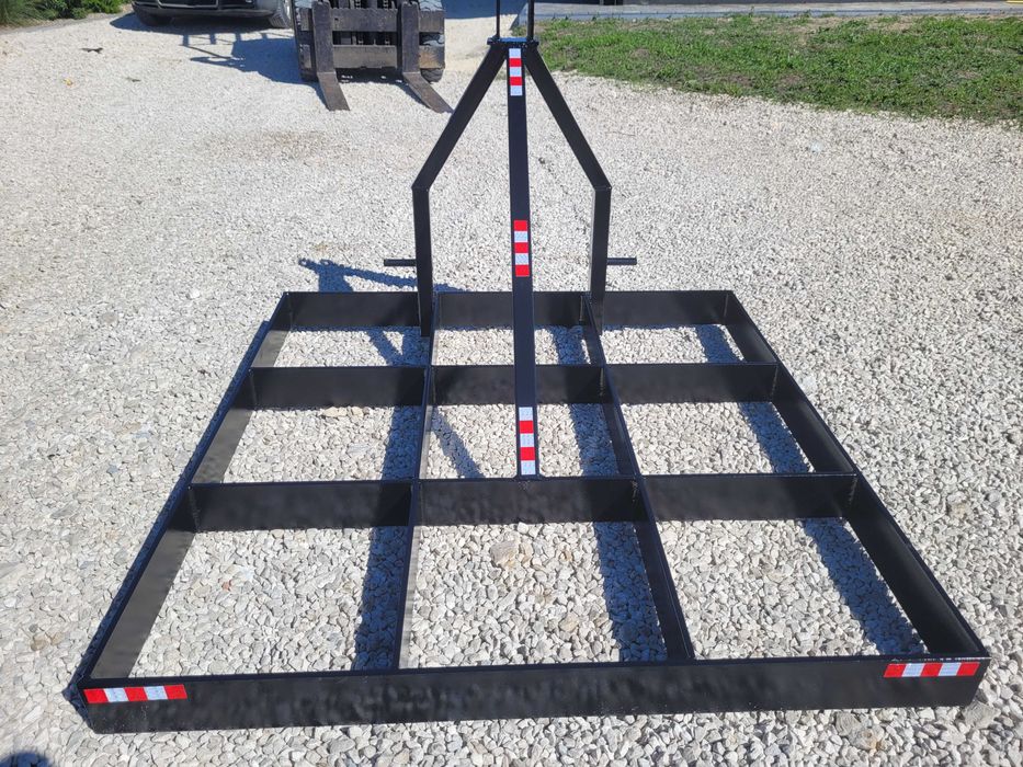 Niwelator terenu/ Równiarka na tył ciągnika/ MINI traktorka 1.2m 1.4m