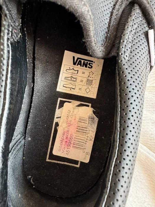 Buty Vans czarne jak nowe 40,5 oryginalne męskie unisex