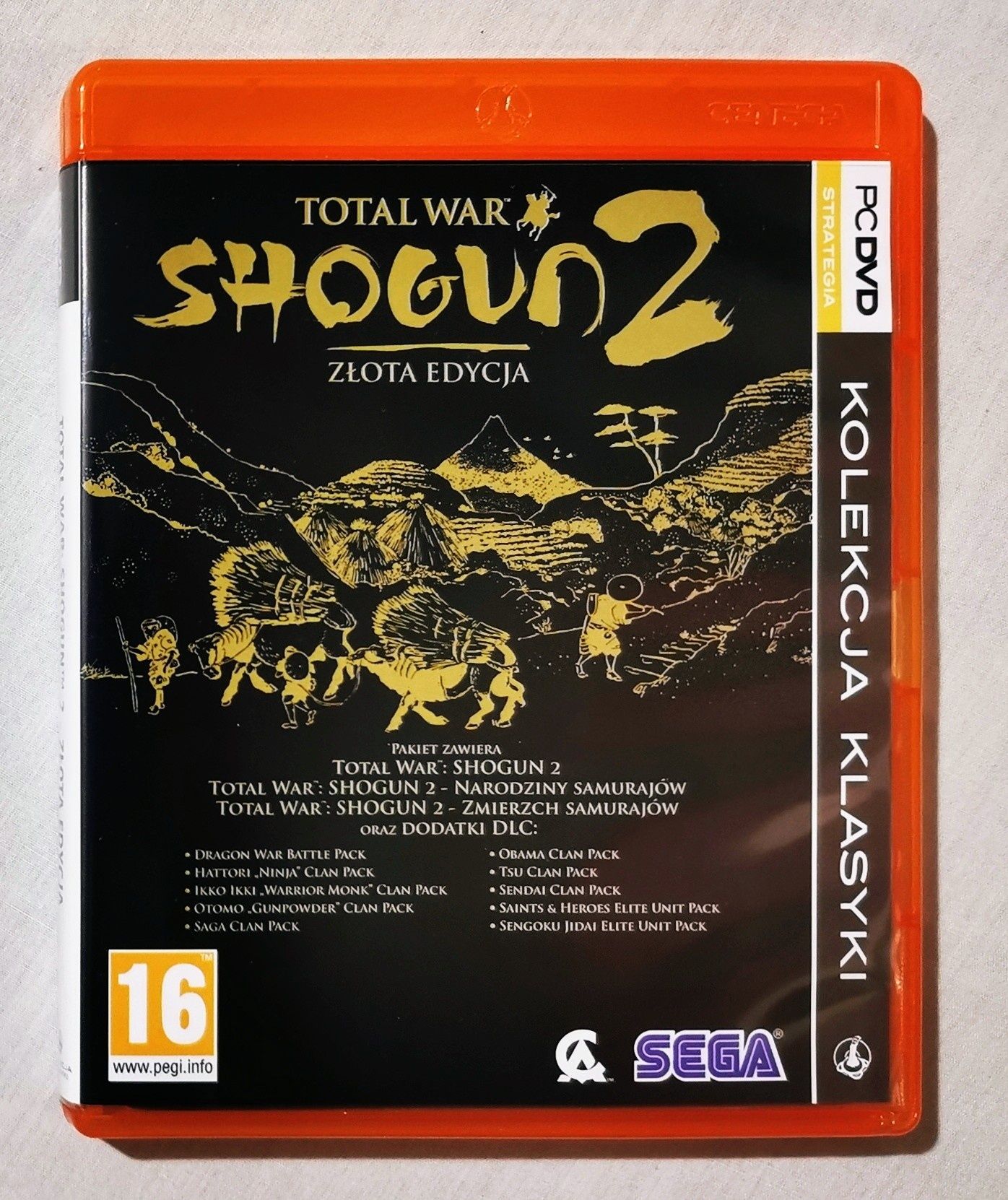 Total War: Shogun 2 II Złota Edycja PL gra komputerowa PC 3xDVD