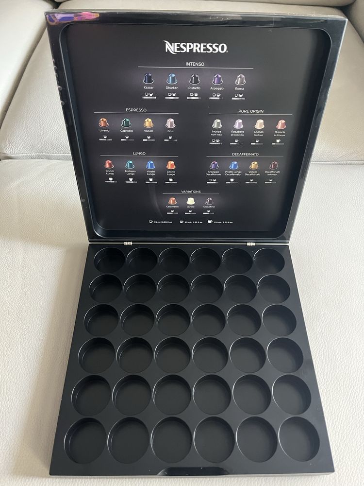 Nowe oryginalne pudełko pojemnik organizer sorter kapsułki Nespresso