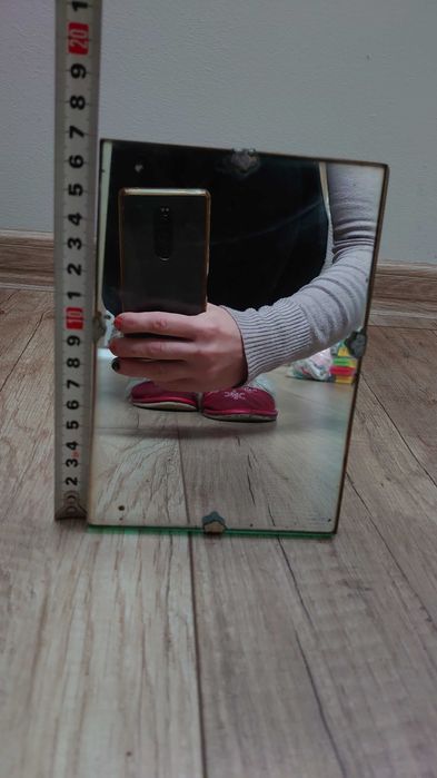 stare stojące lusterko PRL