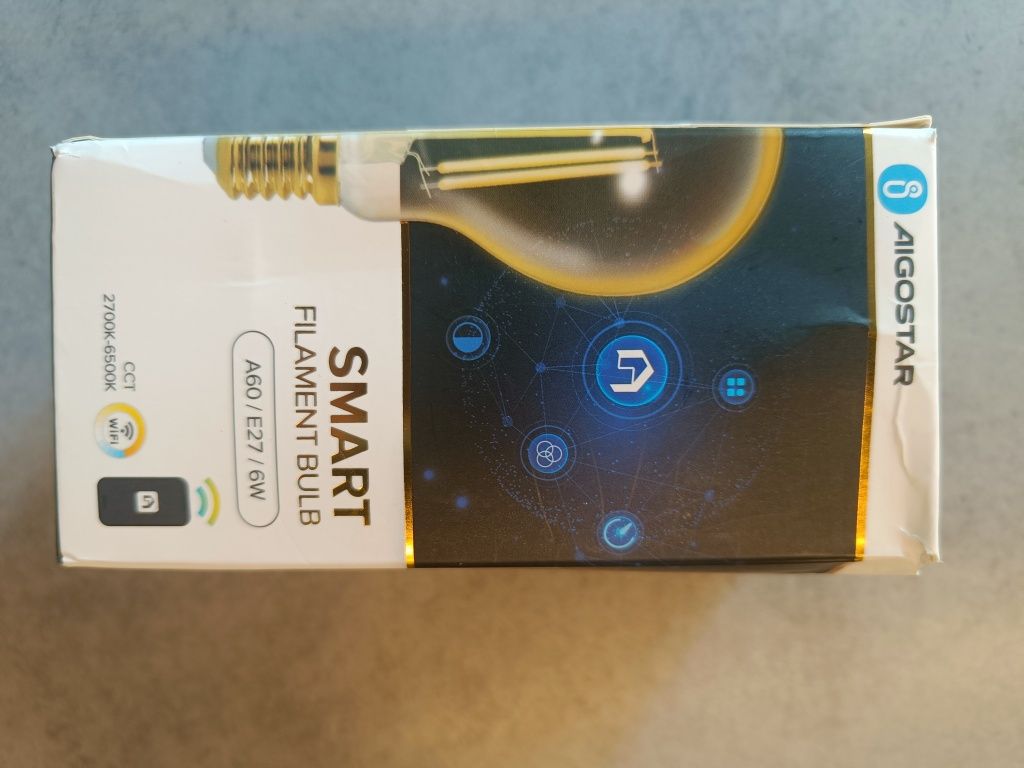 LED Żarówka ściemnialna A60 E27/6W/230V Wi-Fi - Aigostar
