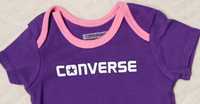 0-6 M CONVERSE Body fioletowe Oryginane