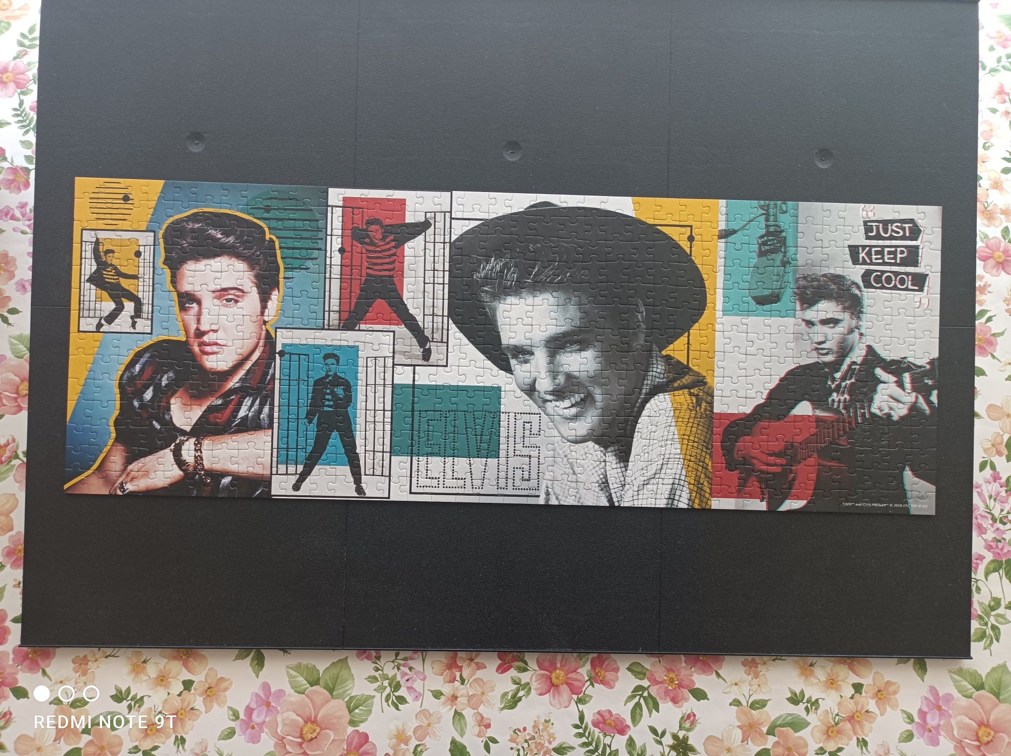 Puzzle 500 Trefl Elvis Presley kolaż panorama